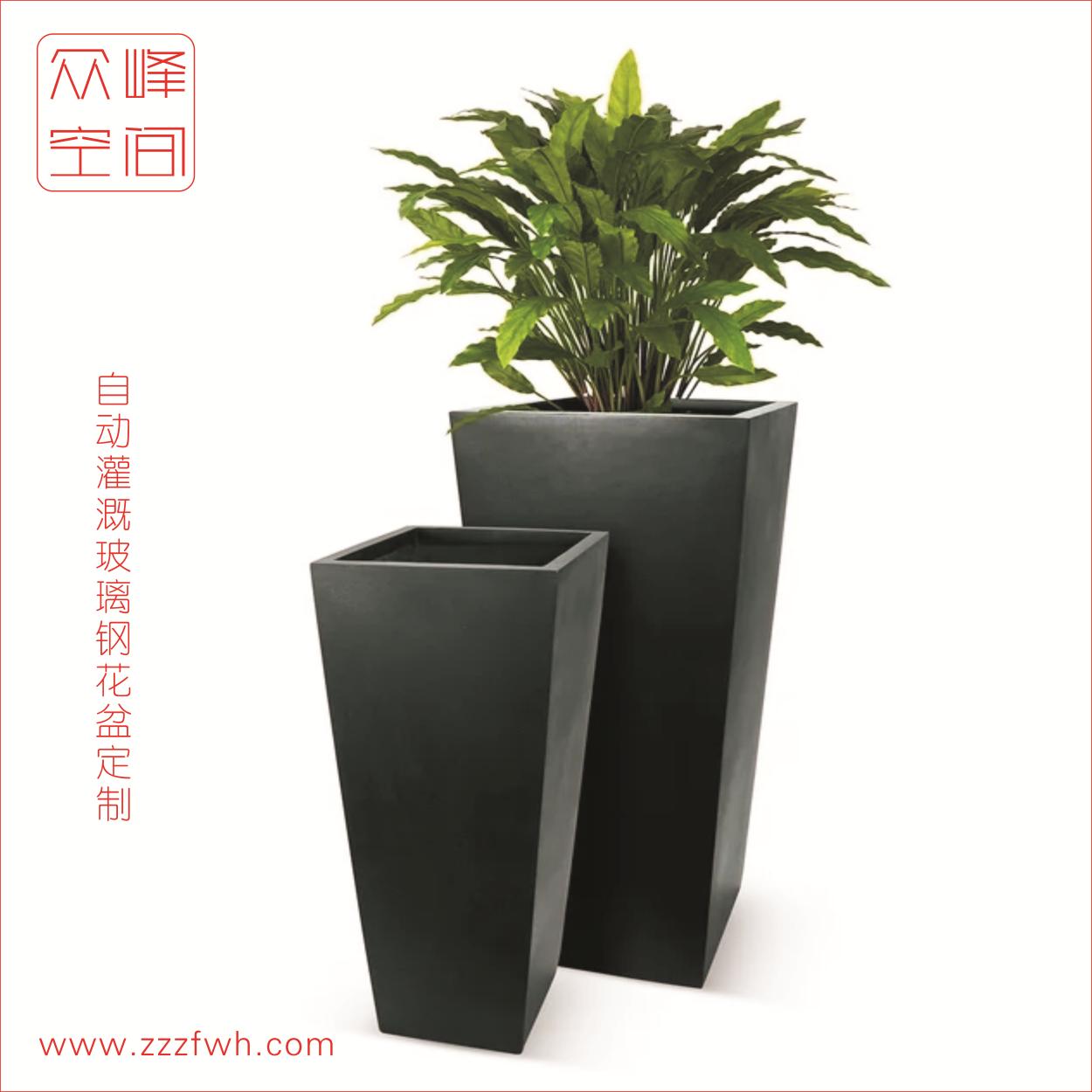自動(dòng)灌溉玻璃鋼花盆定制